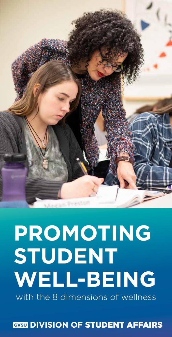 promoting student wellbeing brochure